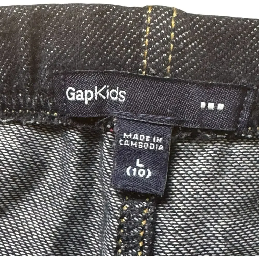 GapKids Girls Dark Wash Jeggings Sz L(10)
